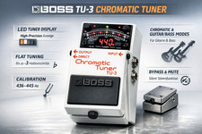 Boss chromatic tuner - chromatic,