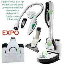 VORWERK FOLLETTO VK7S SENZA FILO ROBOT VR7s PULILAVA SP7 PICCHIO MULTIFUNZIONE
