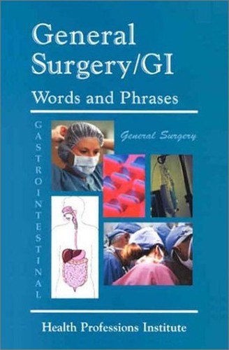 General surgery words and - surgery/gi,
