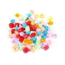 100 pezzi/lotto rosette nastro