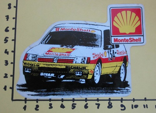 Monte shell peugeot - peugeot, rally