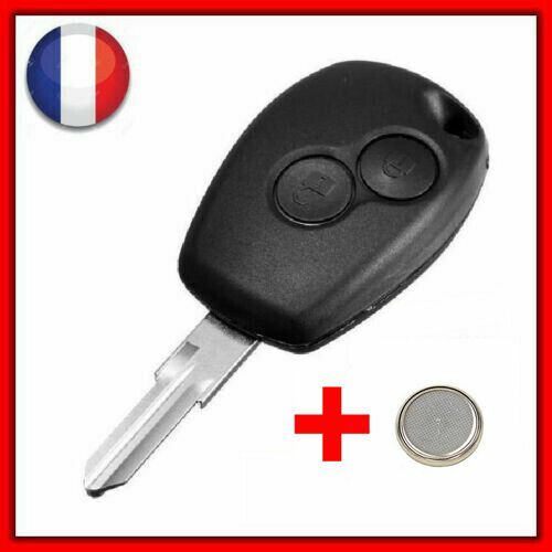 Coque plip clé pour renault - coque,