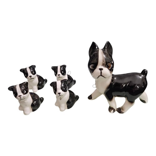 Set statuine cane - , boston