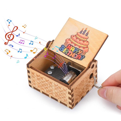 Music box legno strumento - box, in