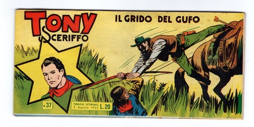 Fumetto striscia tony - fumetto,