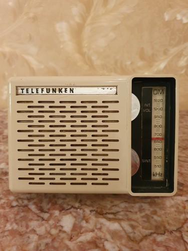 Radio transistor telefunken - radio,