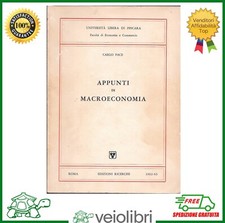 Libro APPUNTI DI MACROECONOMIA