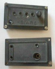 Cambio tensione e presa d'antenna radio d'epoca Siare