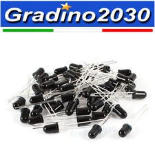 10 pezzi - Led Diodi IR 3mm 940nm Ricevitore Infrarossi