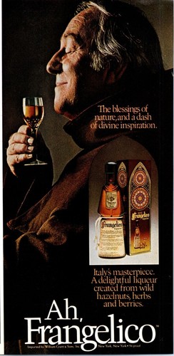 1981 frangelico liquore italia - frangelico,