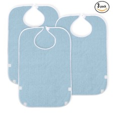 WAVE 3 Pack Adult Bibs for