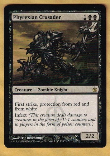 Phyrexian crusader mirrodin - phyrexian,