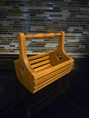 Cesto vintage legno - , doghe