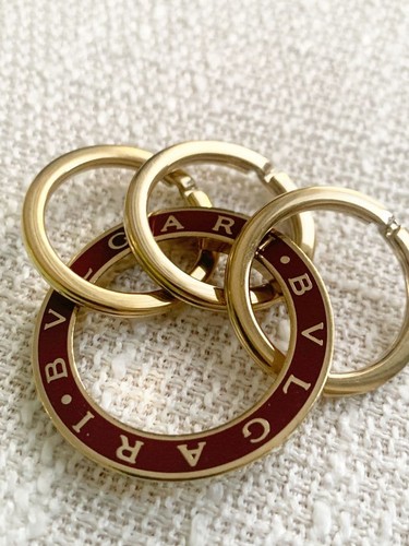 Set portachiavi bvlgari rosso - portachiavi,