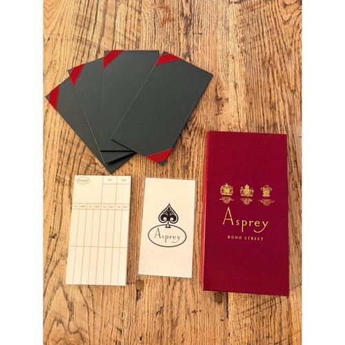 Set score pad asprey bond - score,