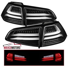 Black Tail Lights Fits