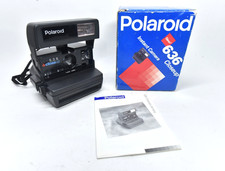 Polaroid 636 Close up fotocamera istantanea con tracolla e flash integrato testata