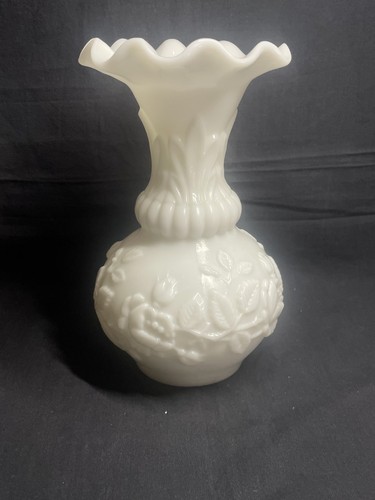 Ancien vase opaline - ancien, blanche