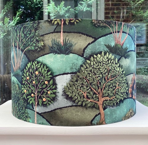 Paralume lino alberi - lino,