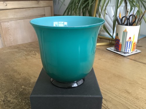 Signed venini green opalino - signed,