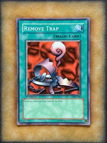 Yugioh rimuovi trappola - rimuovi,