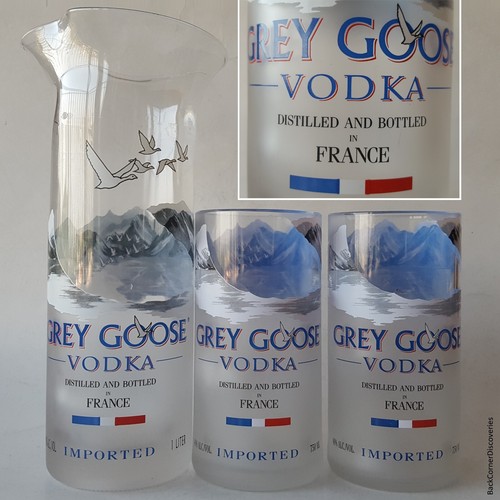 Grey goose vodka caraffa - goose,