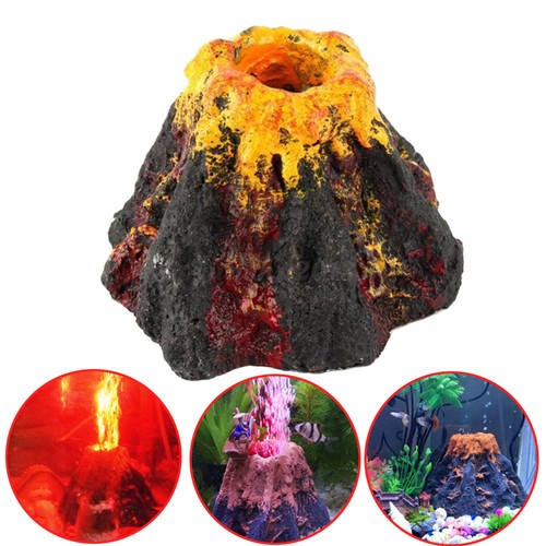 Acquario forma vulcano - acquario, resina