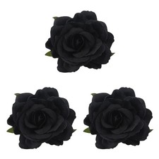 3X Clip Spilla Fiore di Seta