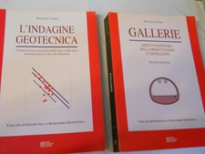 L'INDAGINE GEOTECNICA - GALLERIE 2 libri M. Tanzini collana ingegneri Geotecnica