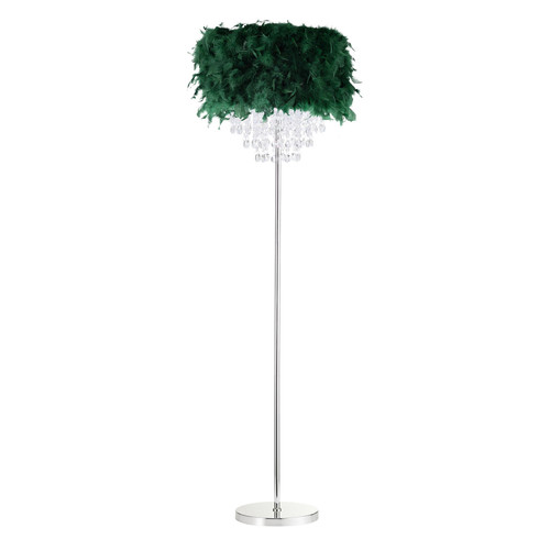 Lampadario stile foresta verde - lampadario,