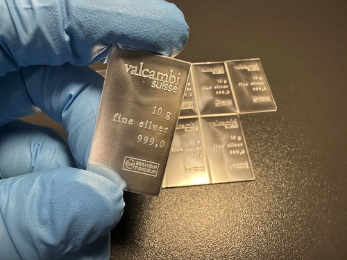 10g silver bar 999 fine - silver, .999