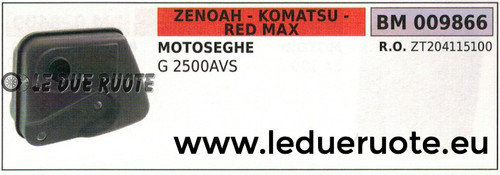 Zt204115100 marmitta scarico - zt204115100,