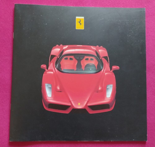 Brochure ferrari enzo con - brochure, cd