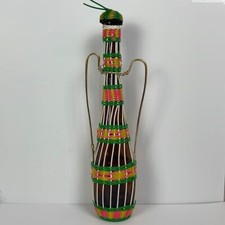 Vtg Scoubidou Woven Plastic