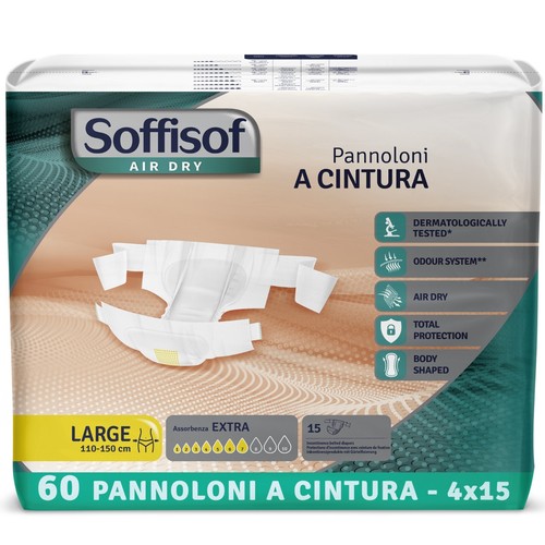60x soffisof pannoloni - pannoloni, cintura