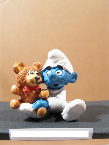 Puffo bambino con teddy - con, var