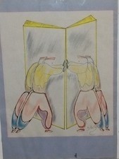 Quadro acquerello stile