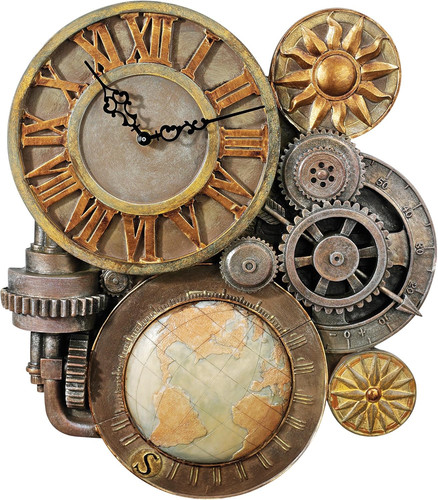 Ingranaggi steampunk orologio - ingranaggi,