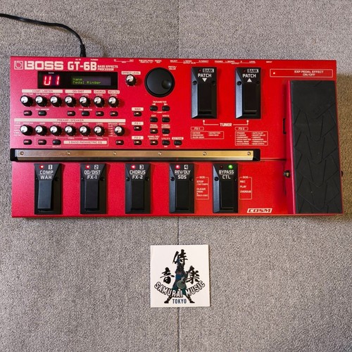 Boss multi bass guitar - gt-6b,