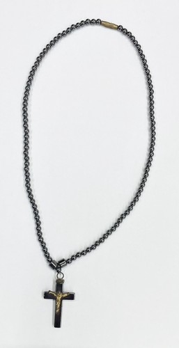 Collana ematite con - collana,