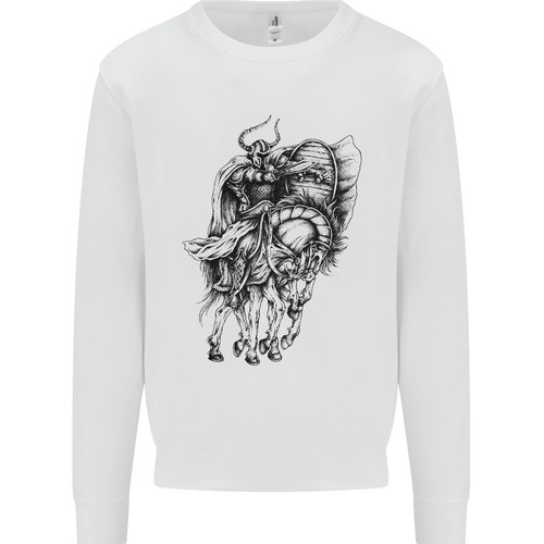 Odin vichingo cavallo - il,