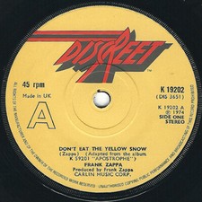 FRANK ZAPPA "DON'T EAT THE