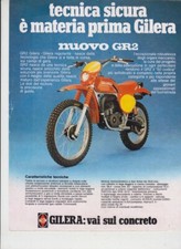 advertising Pubblicità-MOTO GILERA  50 GR2 1978- MOTOITALIANE ENDURO EPOCA