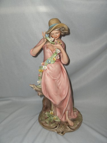 Statuina vintage capodimonte - statuina,