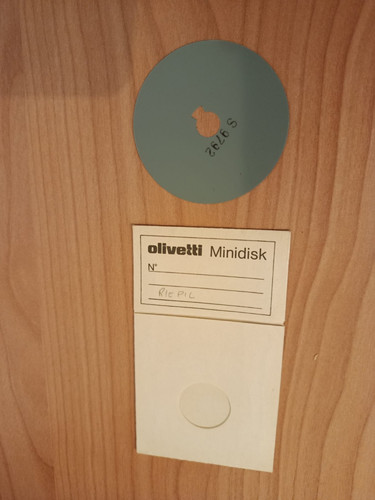 Olivetti minidisk originale - 1x,
