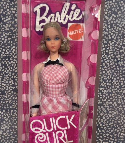 Vintage 1972 quick curl - quick, barbie
