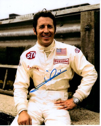 Mario andretti foto firmata - andretti,