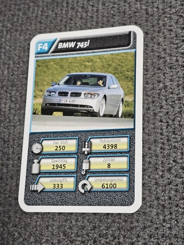 Bmw 745i scheda singola - scheda,