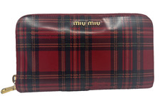 Portafoglio lungo pochette Miu