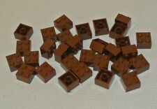 LEGO: Lotto 30x Mattoncini 2x2 - Rif 3003 marrone - Set 57 7194